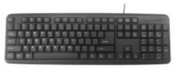 KB-U-103-RU Standard keyboard, USB, RU layout, black