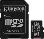 Kingston Canvas Select Plus UHS-I 64 GB, MicroSDXC, Flash memory class 10, SD Adapter