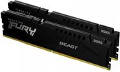 Kingston Fury Beast 16GB DDR5, 6000 MHz, CL36, 288-Pin, DIMM Kit (8GB x 2) Kingston