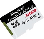 Kingston Endurance SDCE/32GB 32 GB, Micro SDHC, Flash memory class 10