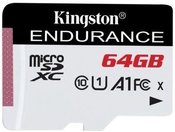 Kingston Endurance UHS-I U1 64 GB, micro SDXC, Flash memory class 10