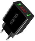 CHOETECH CHOETECH C0028 BLACK LC D wall charger 2xUSB 12