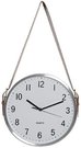 Laikrodis sieninis su dirželiu metalinis RE-188129 diam 33 cm