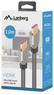 Lanberg Cable HDMI M/M V2.1 1 m 8K 60Hz black