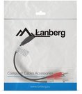 Lanberg Cable Minijack - 2x Chinch M/M 20cm