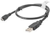 Lanberg Cable USB 2.0 micro AM-MBM5P 0.5M black