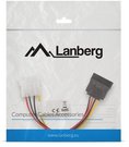 Lanberg Power cable Molex - SATA F/M 15cm