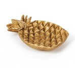 Lėkštė dekoratyvinė Ananasas aukso spalvos H:3 W:12 D:19 cm 69322 išp.