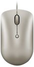 Lenovo 540 USB-C Wired Compact Mouse (Sand)