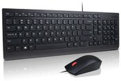 Lenovo Essential Wired Keyboard and Mouse Combo AI U.S. English with Euro symbol (103P) | Lenovo