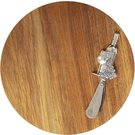 Lentelė medinė su sūrio įrankiu d 21 cm HE1527 viddop