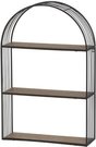 Lentynėlė pakabinama metalas/MDF 46x15x71 cm 606782