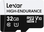 LEXAR HIGH-ENDURANCE MICROSDHC/MICROSDXC UHS-I R100/W30 32GB