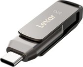 LEXAR JUMPDRIVE DUAL DRIVE D400 TYPE-C/TYPE-C & TYPE-A, UP TO 100MB/S READ (USB 3.1) 32GB