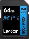 Lexar | Memory Card | Professional 800x PRO | 64 GB | SDXC | Flash memory class UHS-I