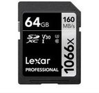 Lexar PRO 1066x R160/W70 64GB U3 V30 UHS-I
