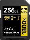 LEXAR PRO 1800X SDXC U3 (V60) UHS-II R270/W180 256GB