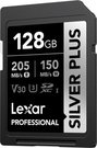 Lexar SDXC Professional SILVER Plus UHS-I/U3/A2/4K R205/W150 (V30) 128GB