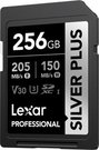 Lexar SDXC Professional SILVER Plus UHS-I/U3/A2/4K R205/W150 (V30) 256GB