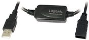 LogiLink Extension Cable USB 2.0 black, 10m