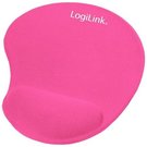 LogiLink Gel mouse pad, pink