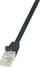 Logilink Patch Cable CP1013U Cat 5E, U/UTP, Black, 0.25 m