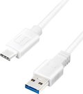 Logilink USB 3.2 Gen 1x1 Cable CU0175 1,5 m, White, USB-A Male, USB-C Male