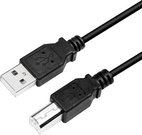 Logilink USB cable USB 2.0 A to B 2x male CU0009B 5 m, USB-A male, USB-B male