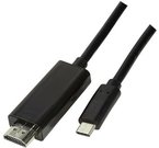 LogiLink USB3.2 Gen 1x1 USB-C M to HDMI 2.0 cable, 3m