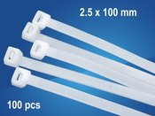 Logilink Cable Tie, Industry Sockel 100*2,5mm, 100pcs