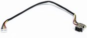 Power jack with cable, HP DV5 Series