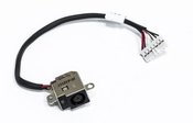 Power jack with cable, HP DV6-6000
