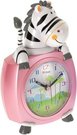 Mebus 26637 Kids Alarm Clock Zebra colour assorted
