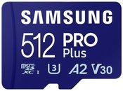 Memory card Samsung Pro PLUS microSDXC 512GB 180/130 MB/s UHS-I U3 (MB-MD512SA/EU)