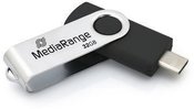 MEMORY DRIVE FLASH USB-C 32GB/MR1952 MEDIARANGE