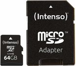 MEMORY MICRO SDXC 64GB C10/W/ADAPTER 3413490 INTENSO