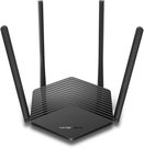 Mercusys AX1500 WiFi 6 Router MR60X 802.11ax, 1201+300 Mbit/s, 10/100/1000 Mbit/s, Ethernet LAN (RJ-45) ports 2, Mesh Support No, MU-MiMO Yes, No mobile broadband, Antenna type External