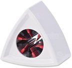 Mic Flag Triangular White