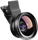 Mobile lens APEXEL APL-0.45XWM 0.45x wide angle+12.5x macro lens (black)