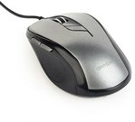 Gembird MUS-6B-01-BG Optical mouse, Black/ Space Grey