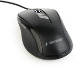 Gembird MUS-6B-01 Optical mouse, Black