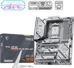 MSI MAG X870E GAMING PLUS MAX WIFI | Processor family AMD | Processor socket AM5 | DDR5 | Supported hard disk drive interfaces SATA, M.2 | Number of SATA connectors 4