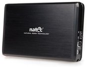 Natec External HDD Enclosure 3.5'' RHINO USB 3.0 ALUMINUM