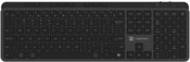 Natec Keyboard, Medusa, US Layout, X- Scissors Slim, Wireless, Black | Natec