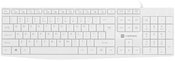 Natec Keyboard Nautilus US slim white