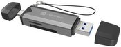 Natec memory card reader Scarab 3 USB-A/USB-C