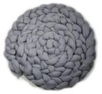 Newborn Mohair Wool Nest Grey MWNG 300 x 6 cm