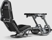 Next Level Racing | Steel | Racing Simulator Cockpit | F-GT Pro Formula and GT Grey Edition | Grey