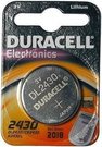 Not chargable batterie Duracell DL2430 3V (CR2430 / K2430L)