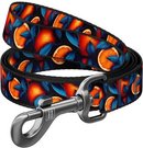 Nylon dog leash, pattern ''Oranges'' length 122 cm Waudog